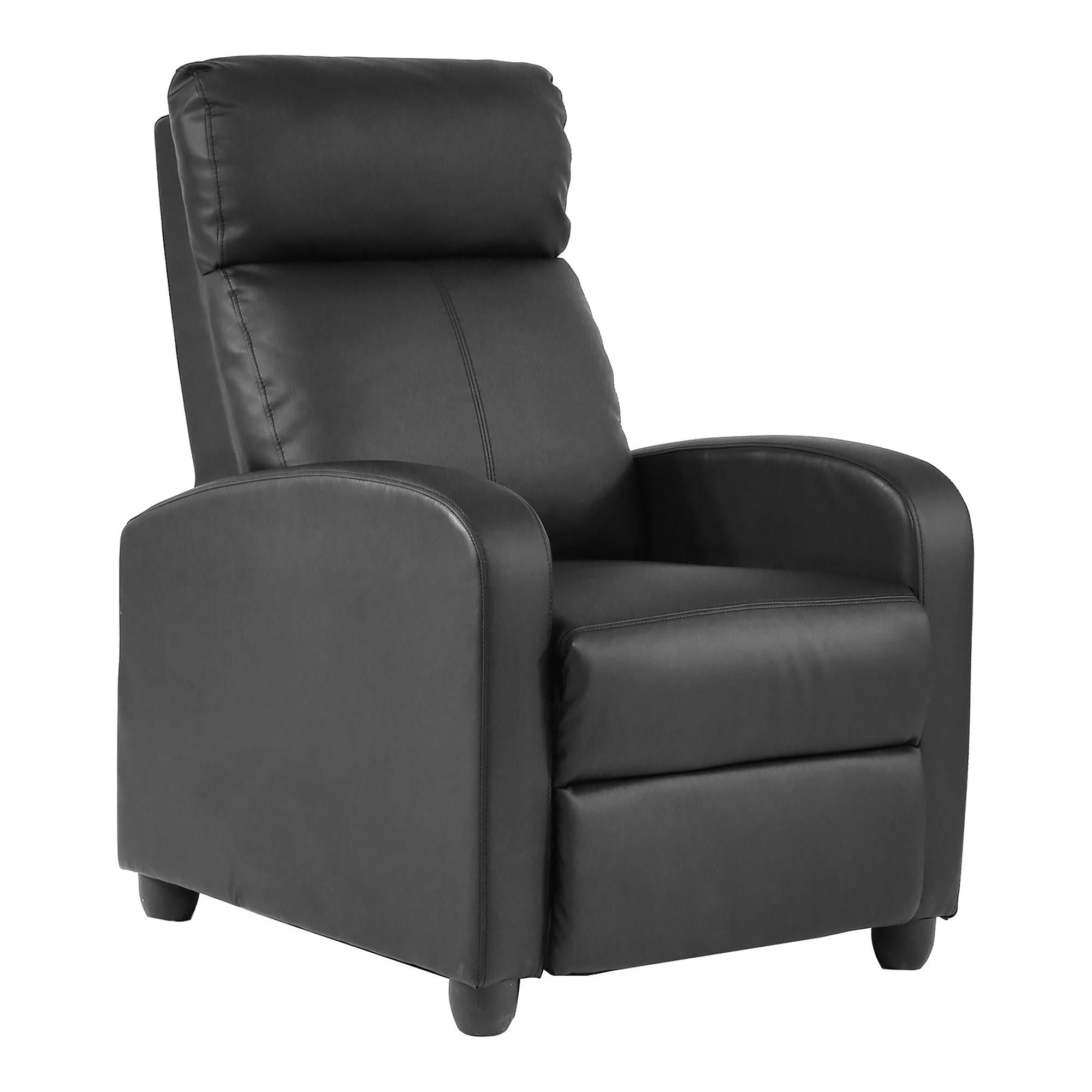 Eli Faux Leather 2 Point Massage Power Recliner Chair With Cushion Realrooms