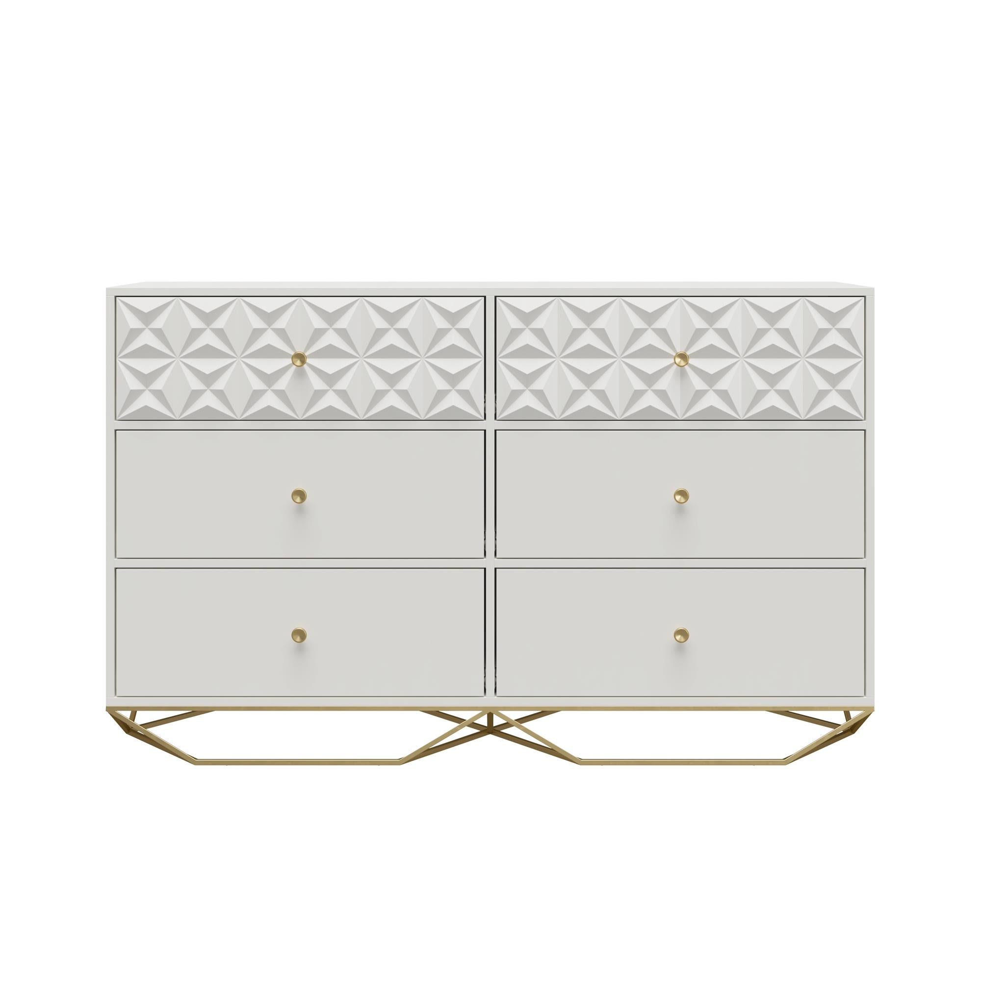 Contemporary Blair 6 Drawer Dresser – RealRooms