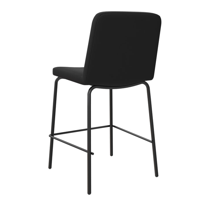 Wynn 24" Counter Height Bar Stool - Black