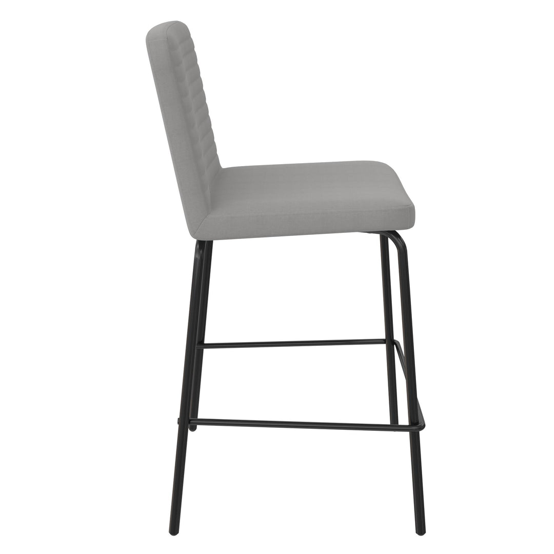 Wynn 24" Counter Height Bar Stool - Gray