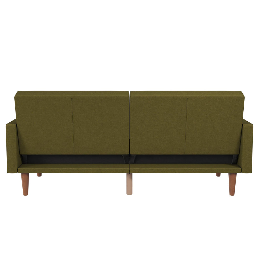 Wimberly Upholstered Futon - Olive Green