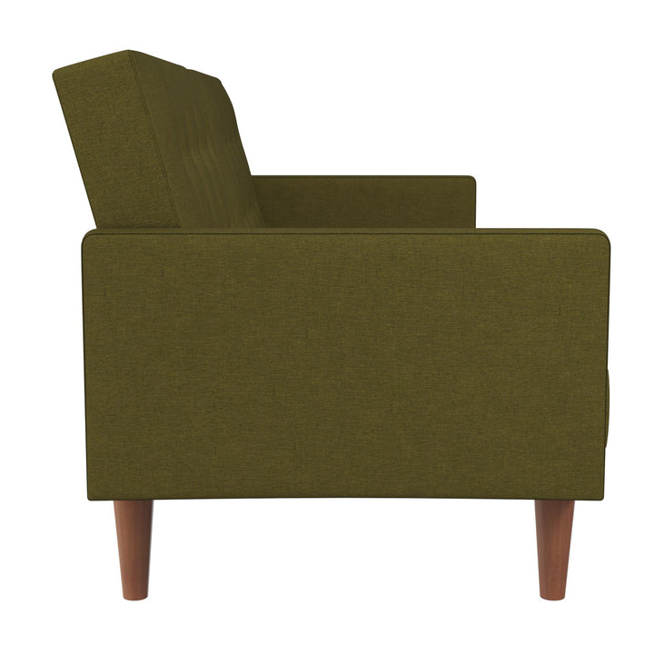 Wimberly Upholstered Futon - Olive Green