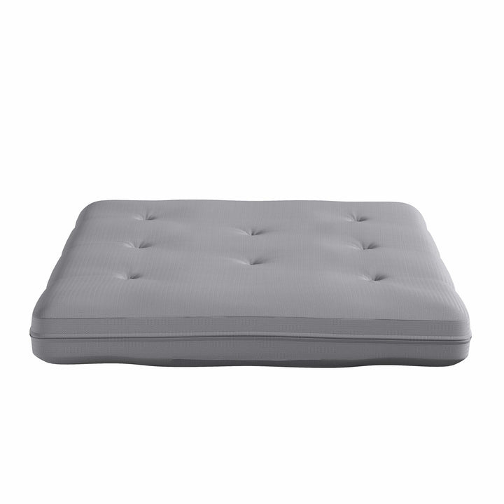 Caden 6 Inch Thermobonded High Density Polyester Fill Futon Mattress - Herringbone - Full