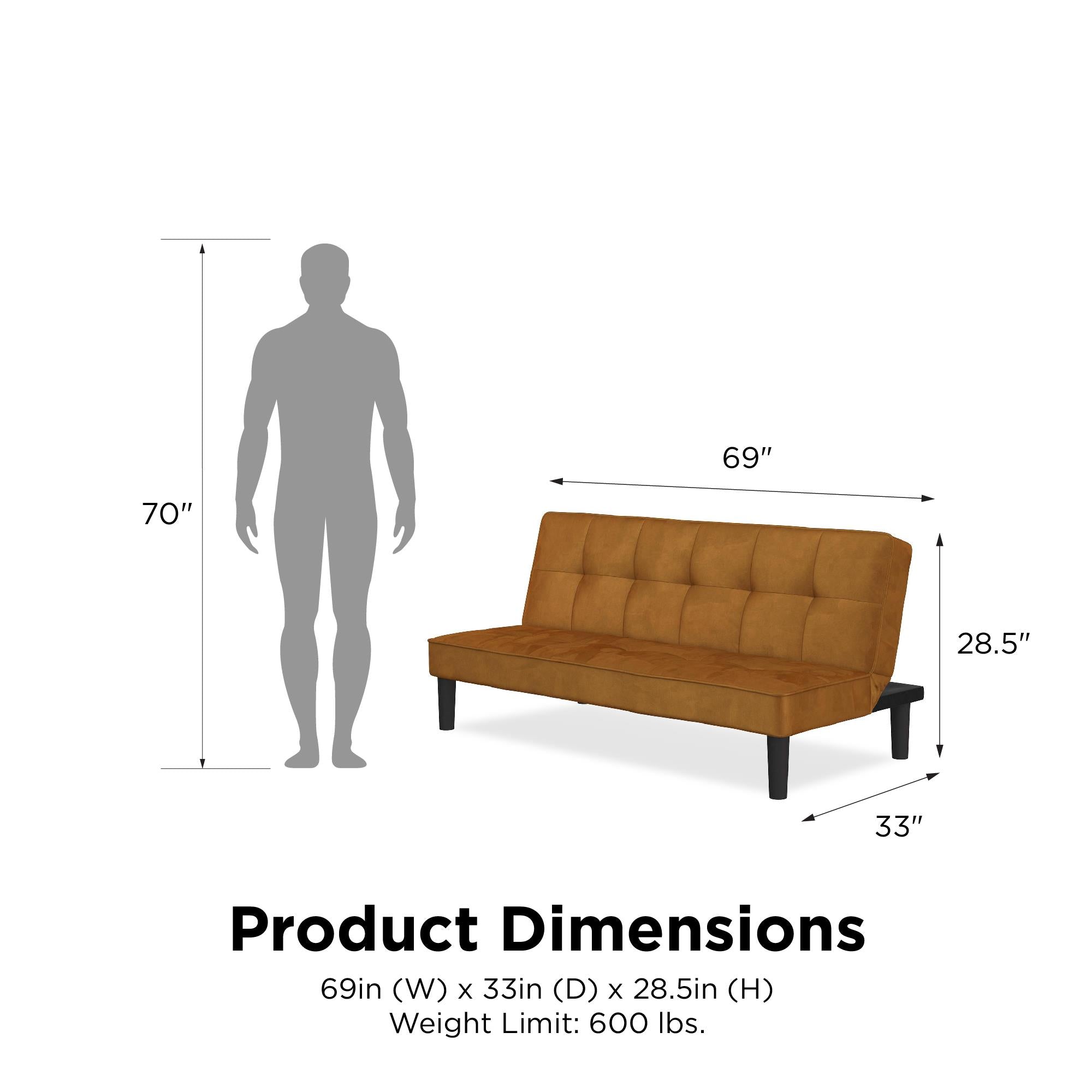 Realrooms tyler online velvet futon