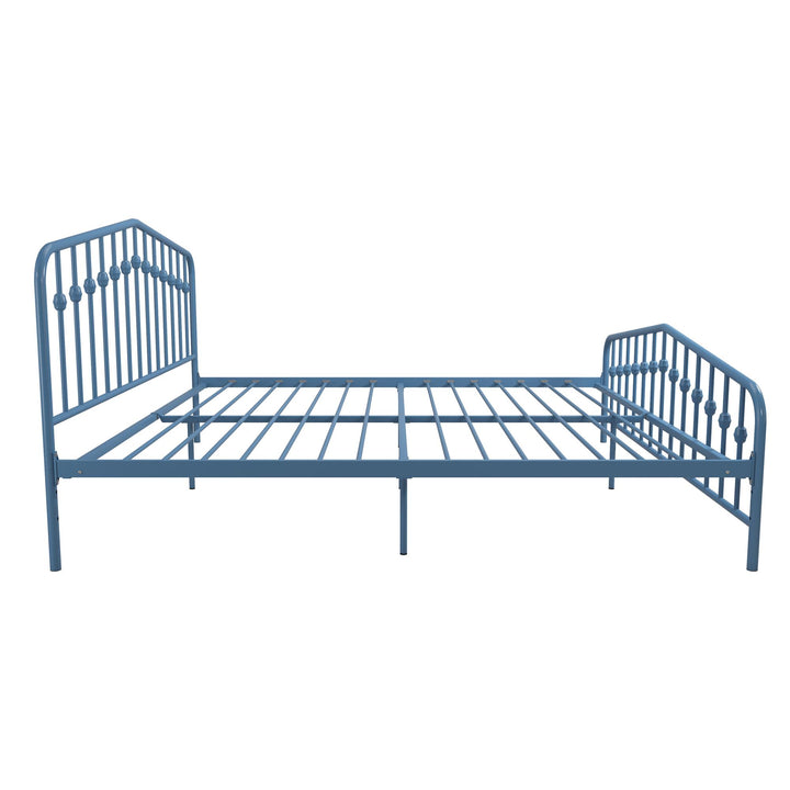 Bushwick Metal Bed - Sea Blue - King