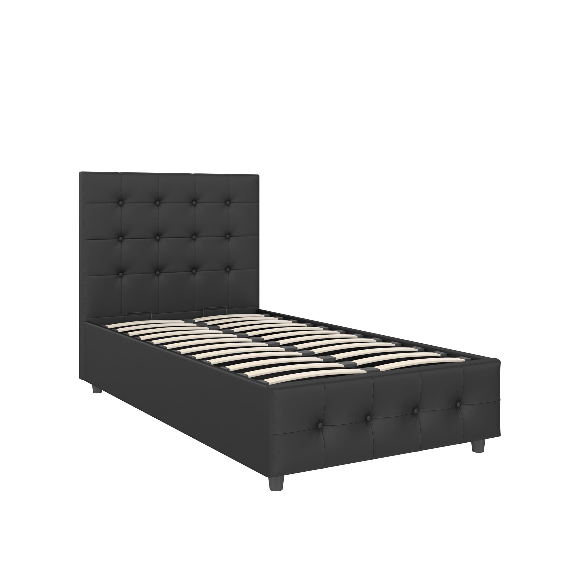 Shops dhp cambridge upholstered storage bed queen