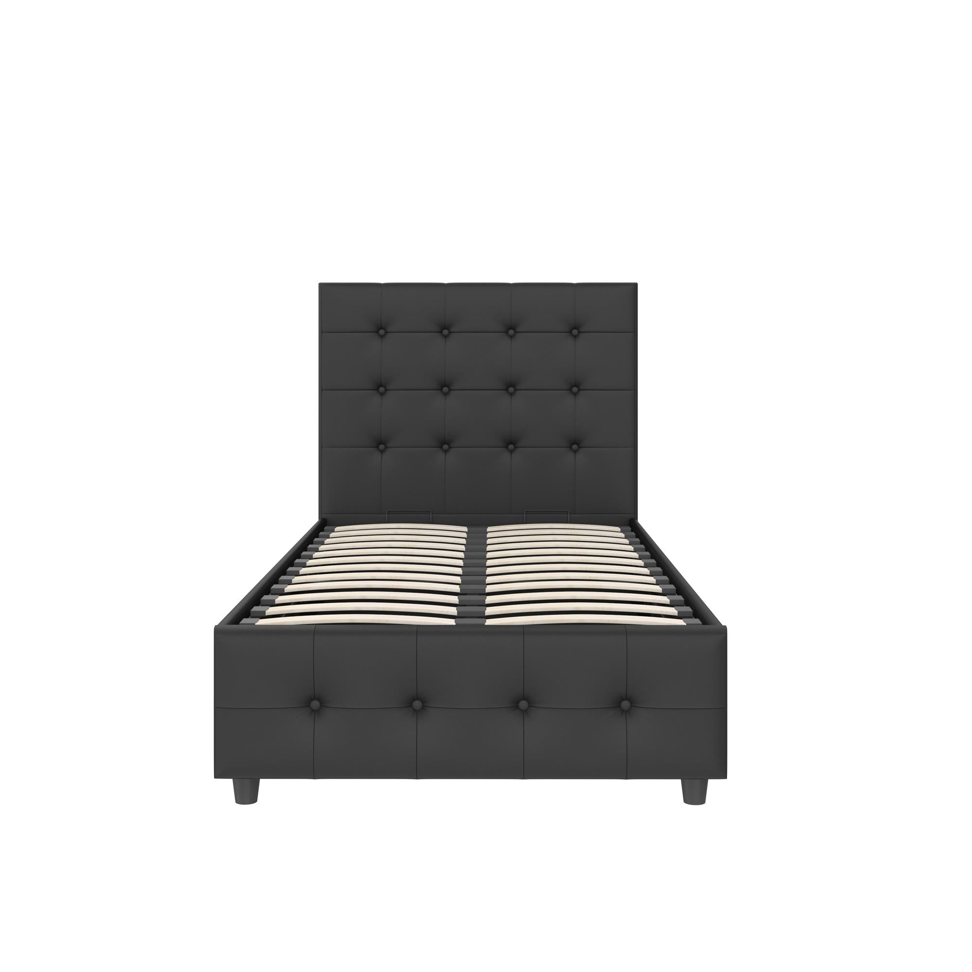 Dhp cambridge upholstered bed with storage queen size orders black