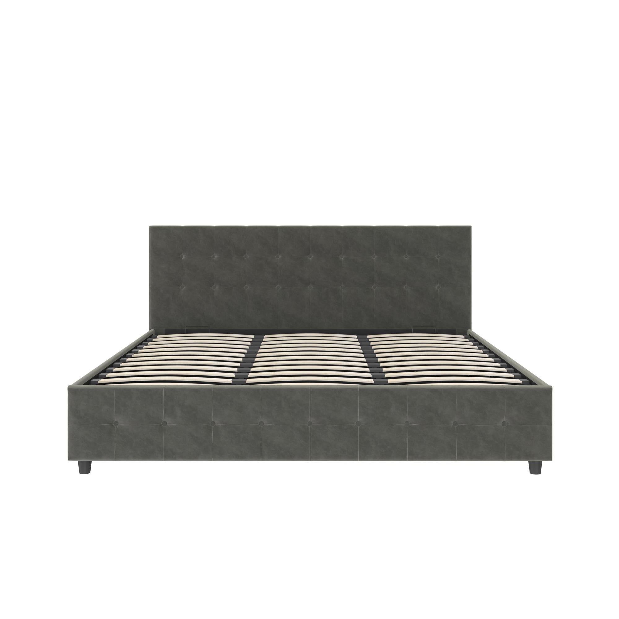 Dhp cambridge upholstered bed with storage queen size orders black