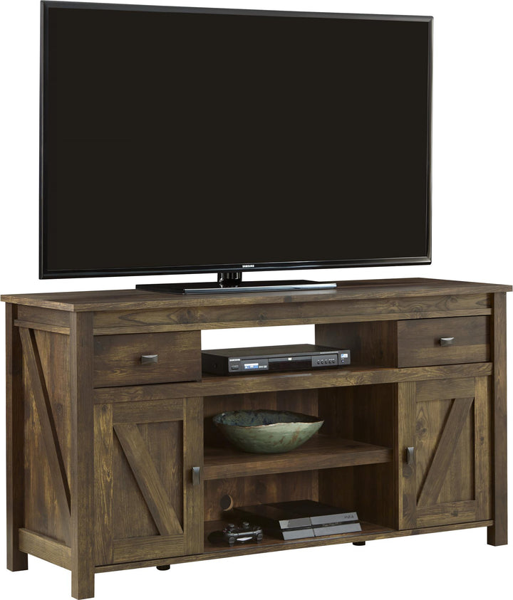 Farmington Rustic Farmhouse TV Stand for TVs up to 60 Inch - Rustic