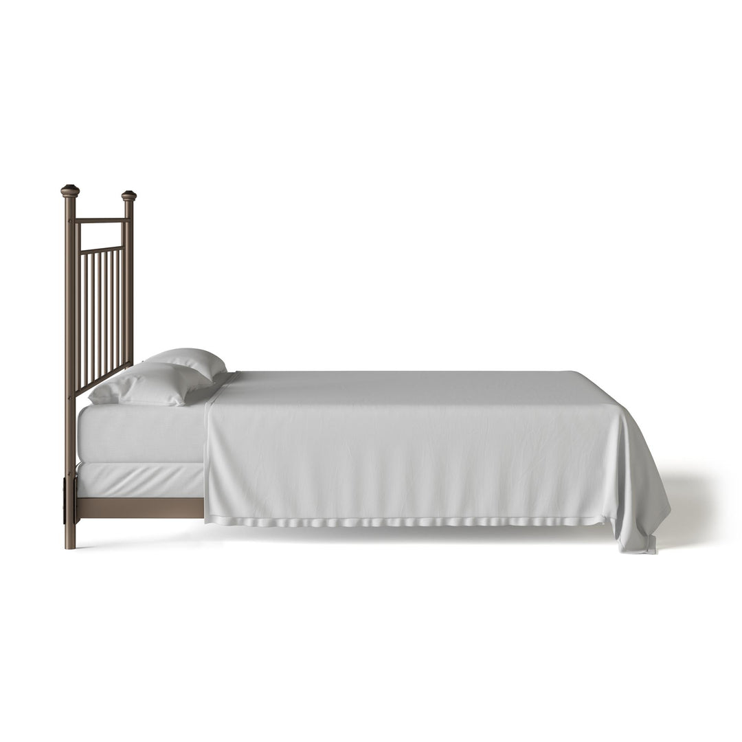 Provo Sturdy and Elegant Metal Headboard, Full/Queen - Bronze