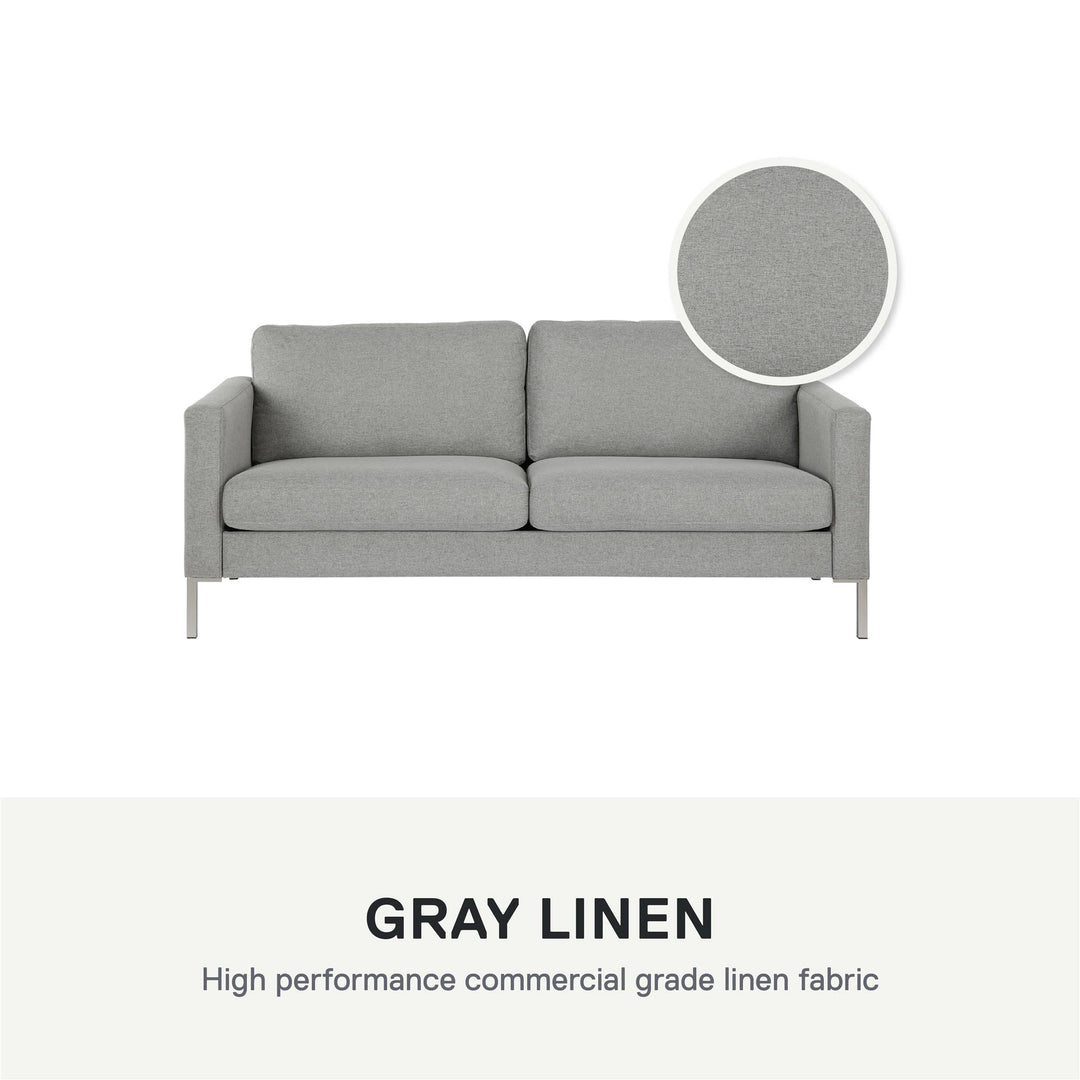 Lexington Classic 3-Seater Sofa - Gray