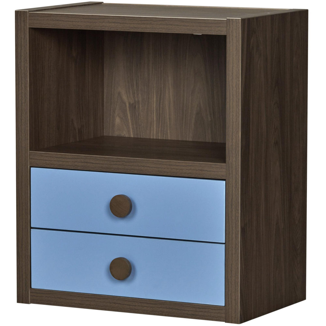 Sierra Ridge Terra Modular Bookcase with Drawers - Blue