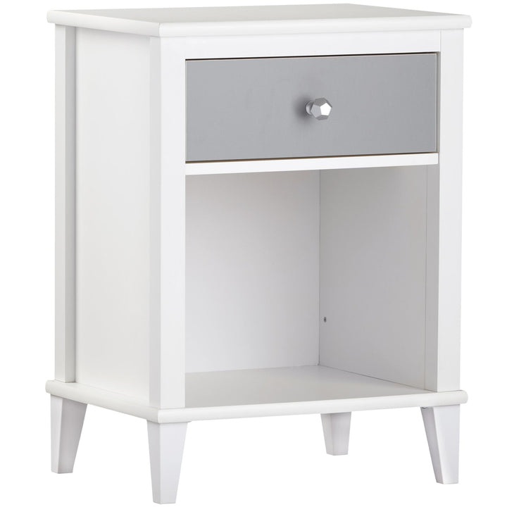 Monarch Hill Poppy Nightstand with 2 Sets of Knobs - Gray