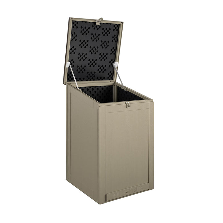 BoxGuard® Large Lockable Package Delivery and Storage Box 6.3 cubic feet - Tan