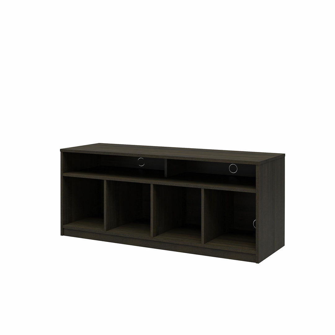 Willow Haven 4 Cube TV Console Space for Components and Media Storage - Espresso