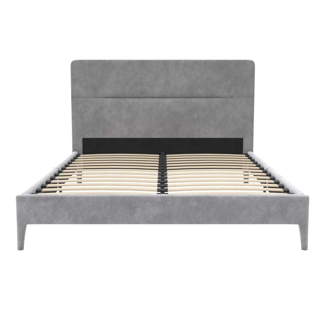 Westerleigh Upholstered Bed - Light Gray - Full