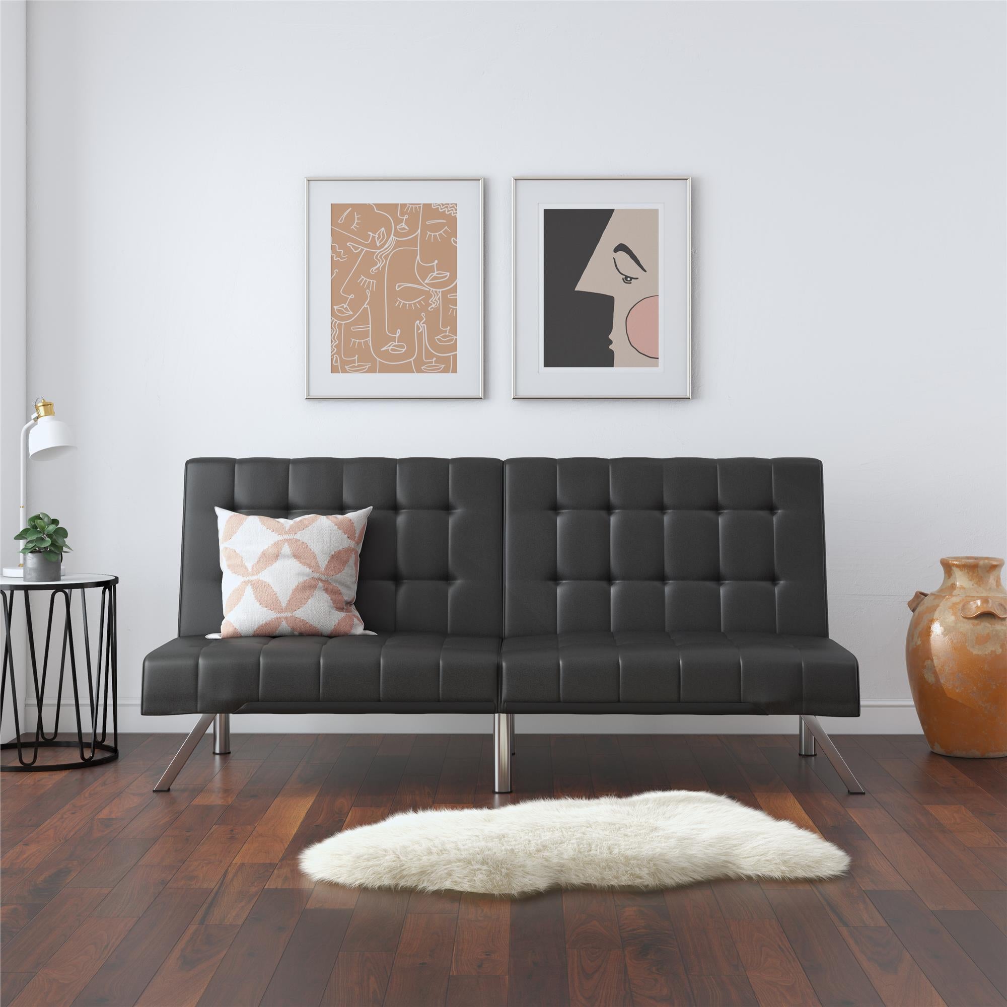 Dhp emily convertible orders futon gray