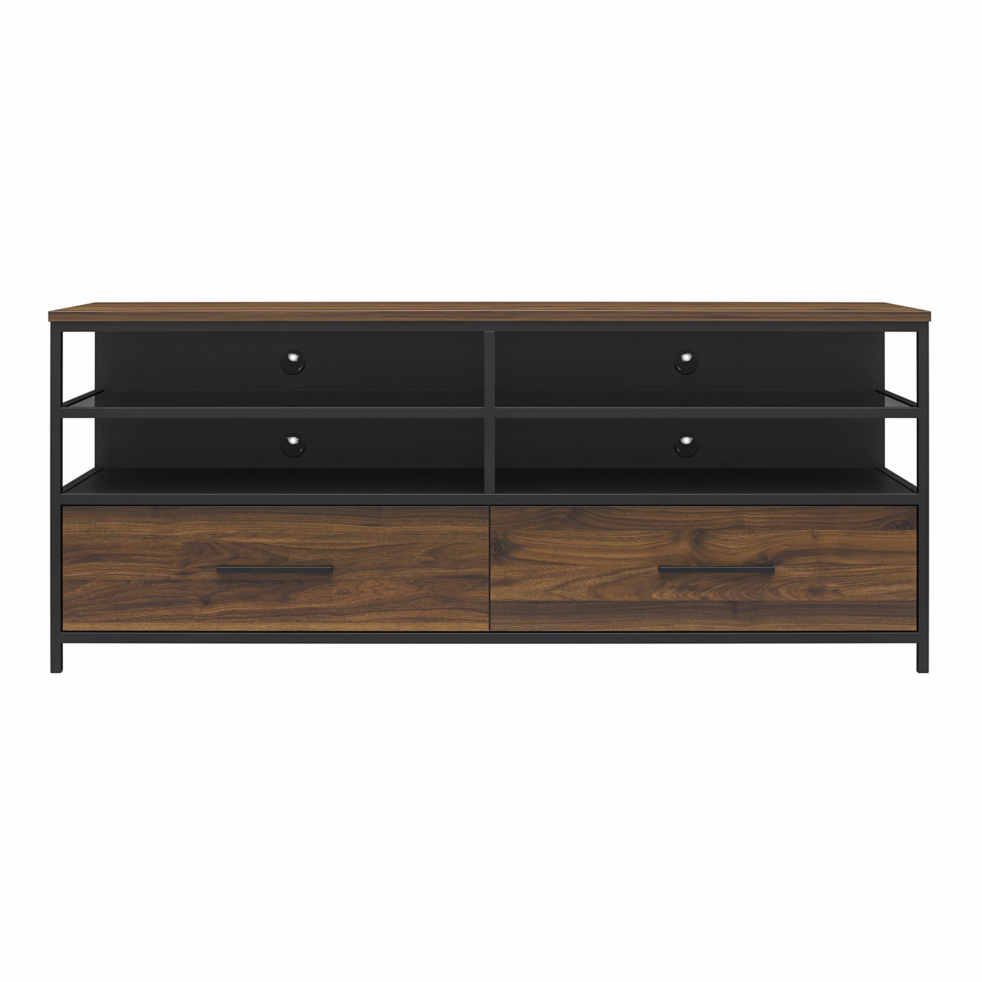 Mixed wood tv deals stand