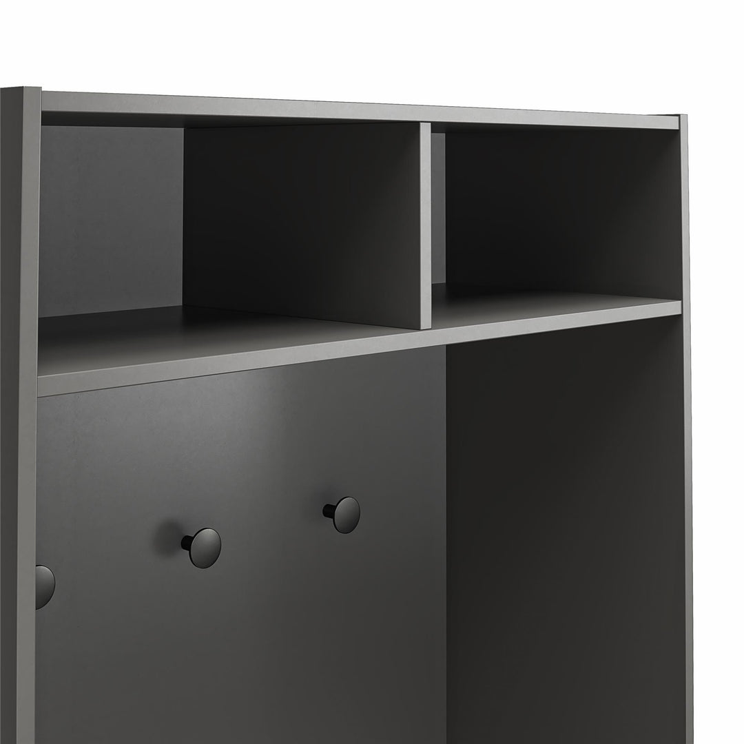 Flex Gym Cabinet: Yoga Mat Storage & Bench Seat for Fitness