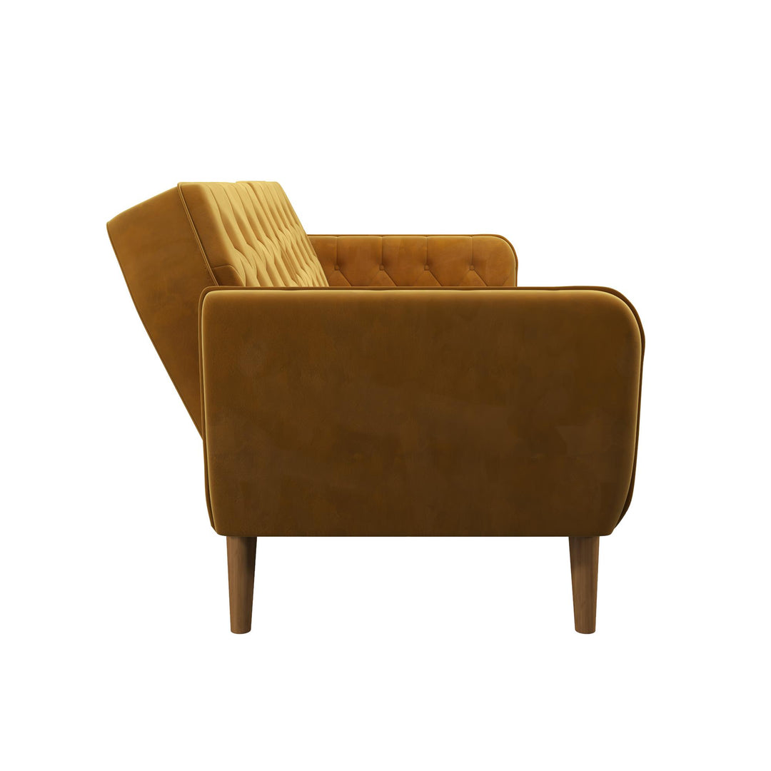 Tallulah Memory Foam Futon - Mustard