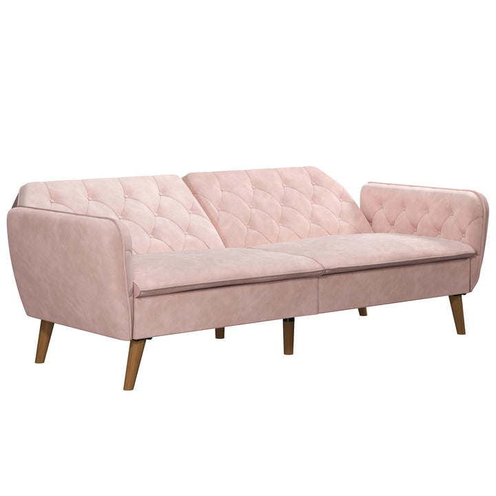 Tallulah Memory Foam Futon - Pink