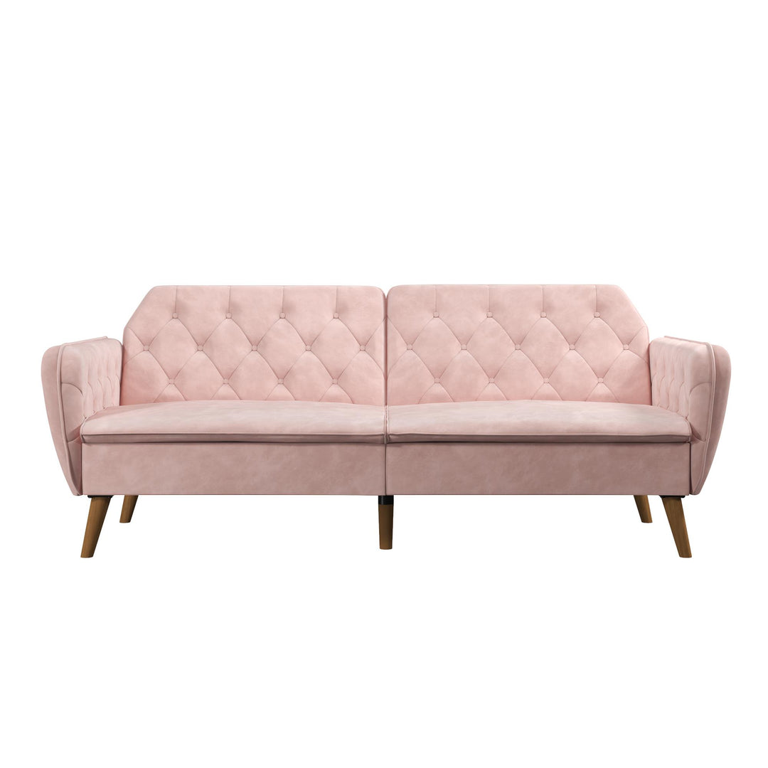 Tallulah Memory Foam Futon - Pink