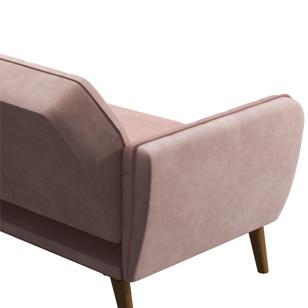 Tallulah Memory Foam Futon - Pink