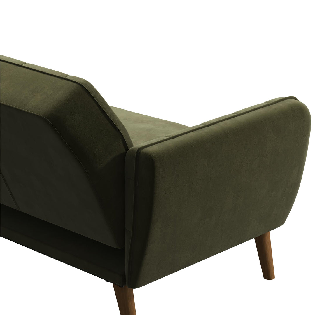 Tallulah Memory Foam Futon - Green