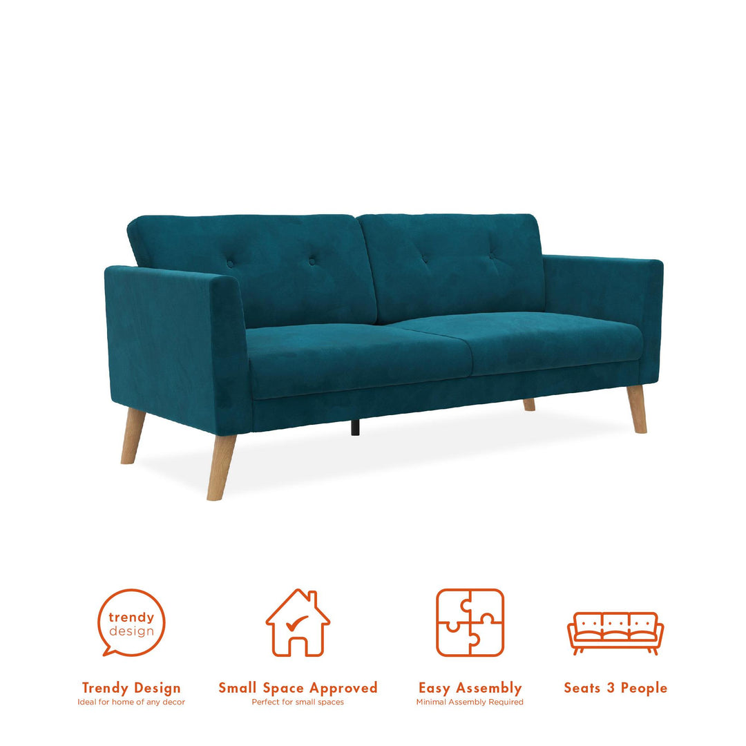 Gloria Sofa - Blue