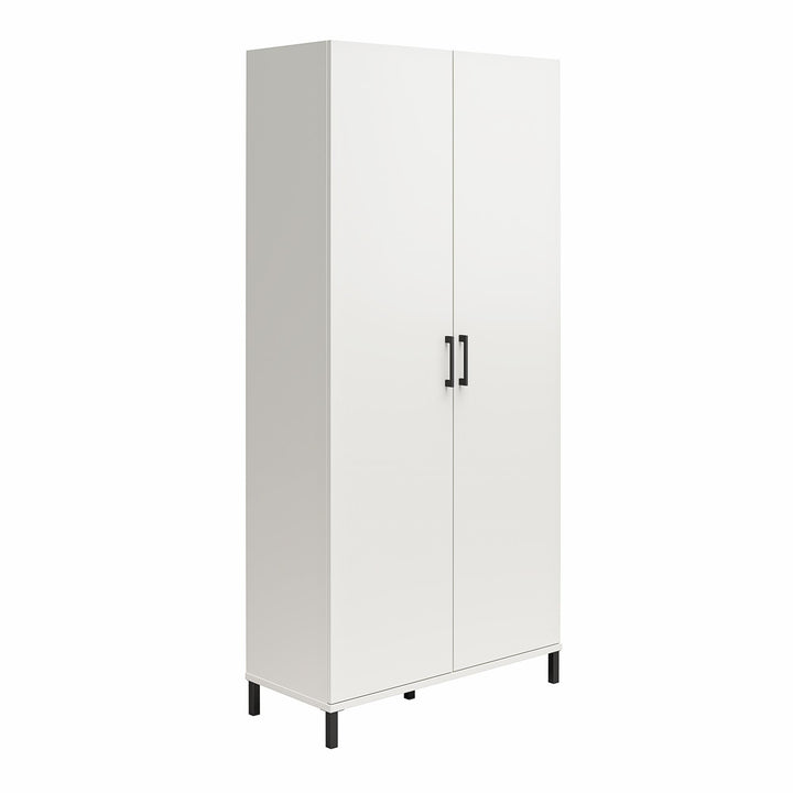 Versa 36" Wide 2 Door Garage Sport or Craft Storage Cabinet - White