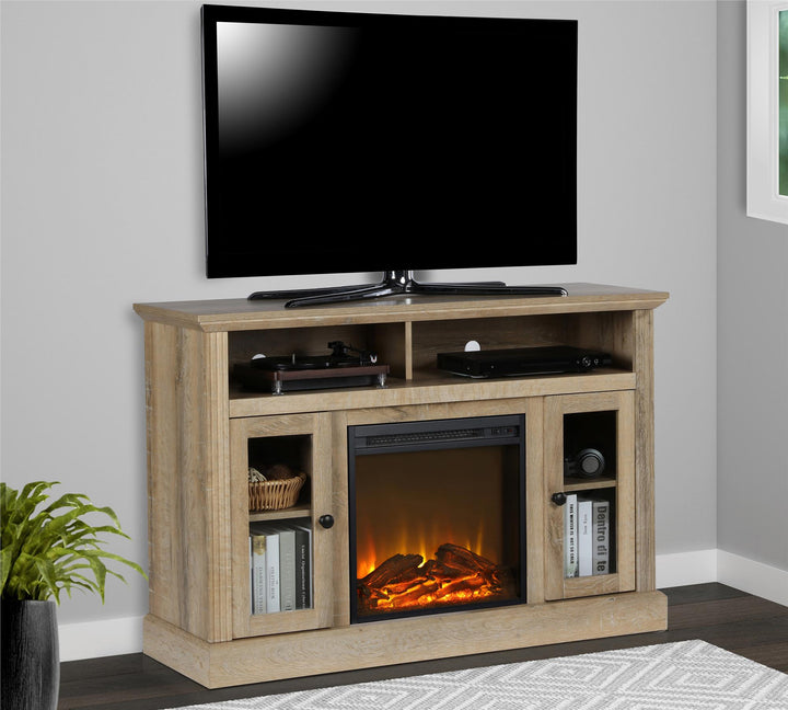 Chicago Electric Fireplace TV Console for TVs up to a 50" - Natural