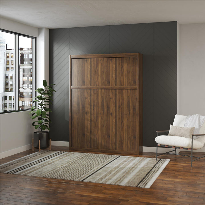 Paramount Murphy Bed - Columbia Walnut - Full