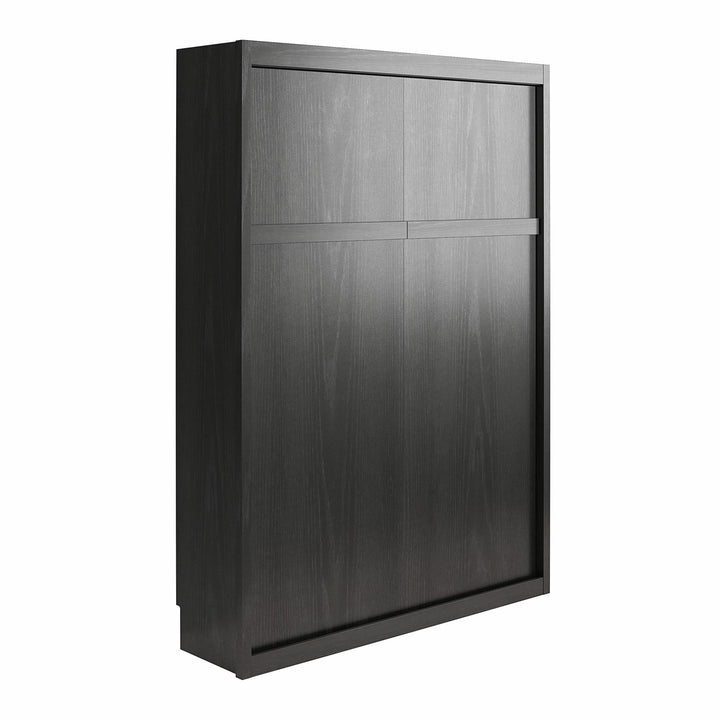 Paramount Murphy Bed - Black Oak - Full