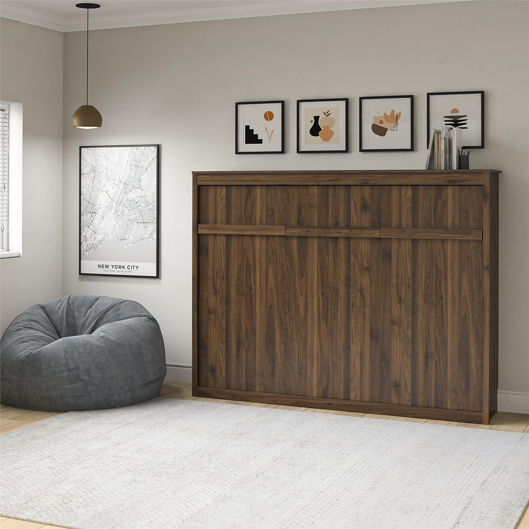 Paramount Full Size Murphy Daybed - Columbia Walnut