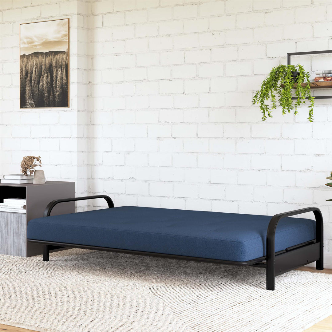 Braga 6-Inch Bonnell Coil Futon Mattress - Blue - Full