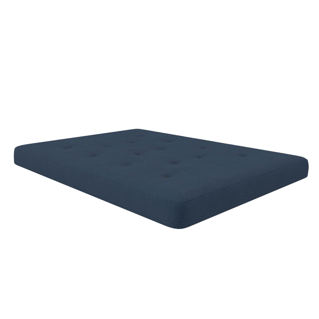 Braga 6-Inch Bonnell Coil Futon Mattress - Blue - Full