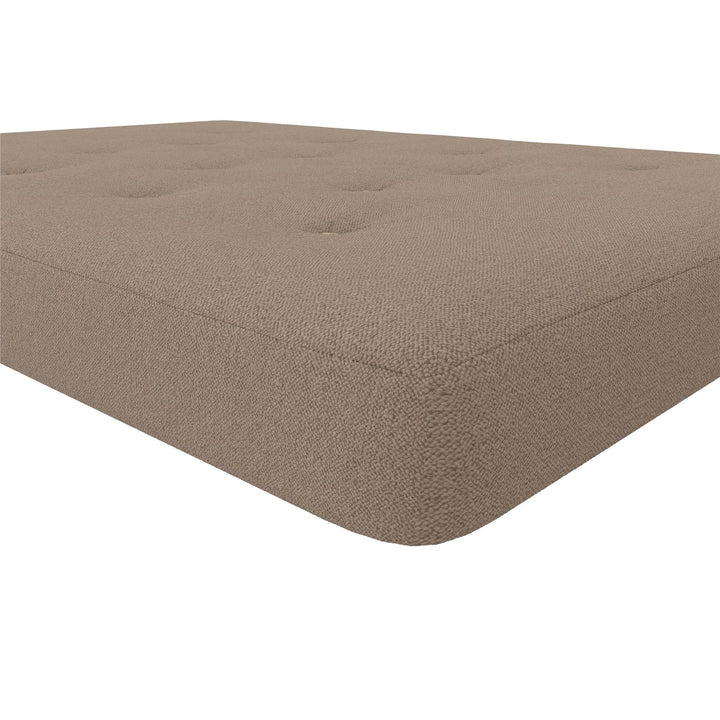 Braga 6-Inch Bonnell Coil Futon Mattress - Tan - Full