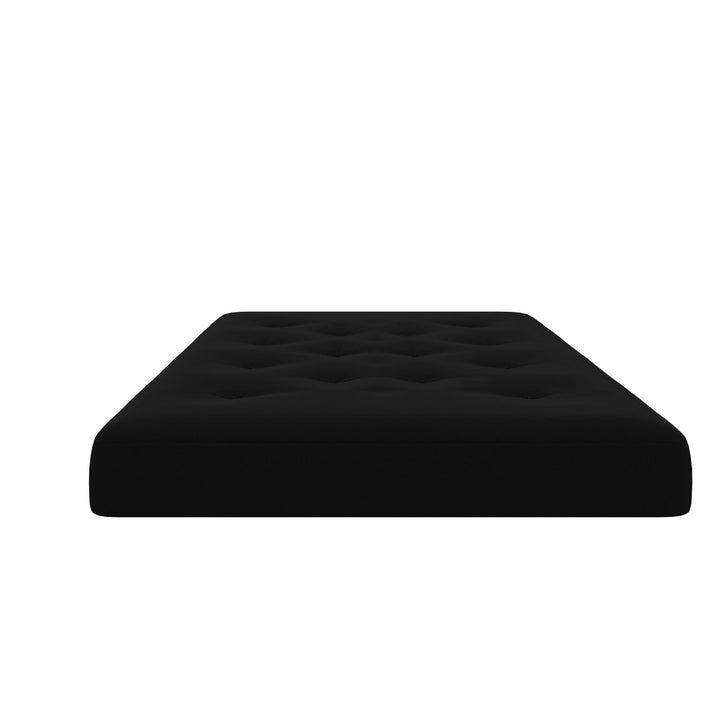 Braga 8-Inch Pocket Spring Coil Futon Mattress - Black - Full