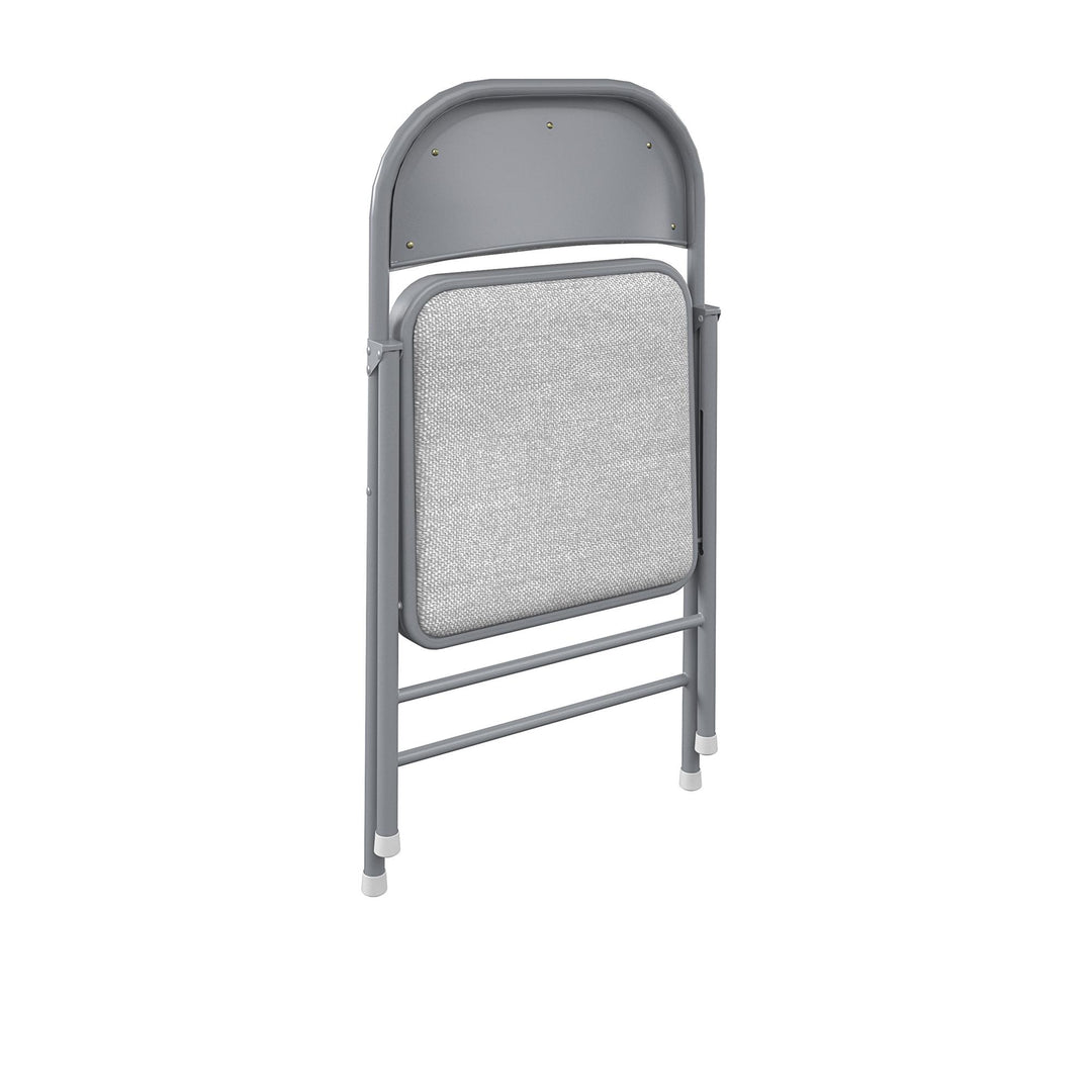 SmartFold® Fabric Folding Chair, 4-Pack - Graphite Grey - 4-Pack