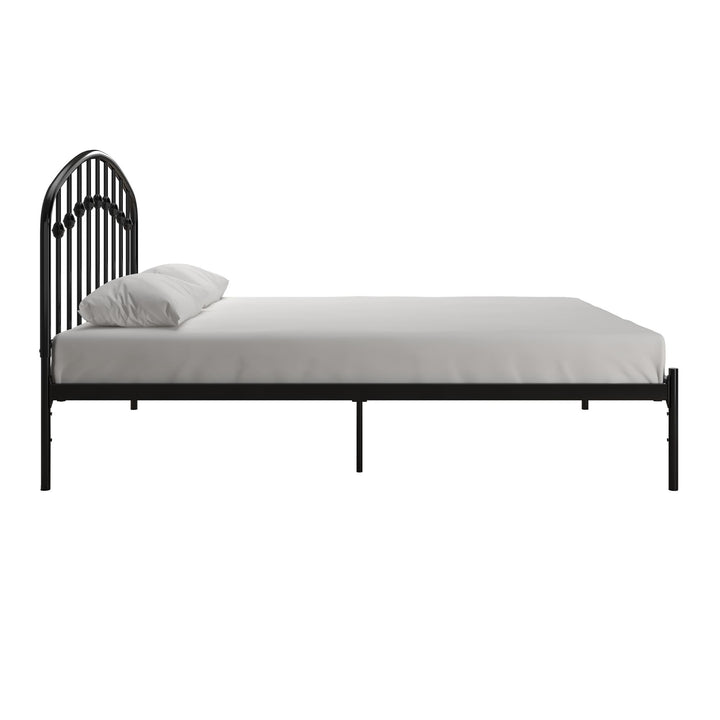 Narla Metal Platform Bed Frame - Black - Full