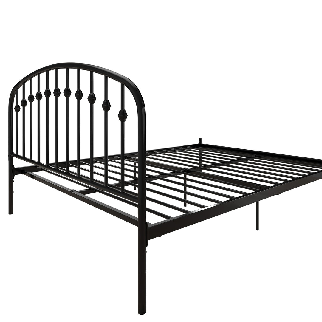 Narla Metal Platform Bed Frame - Black - Queen