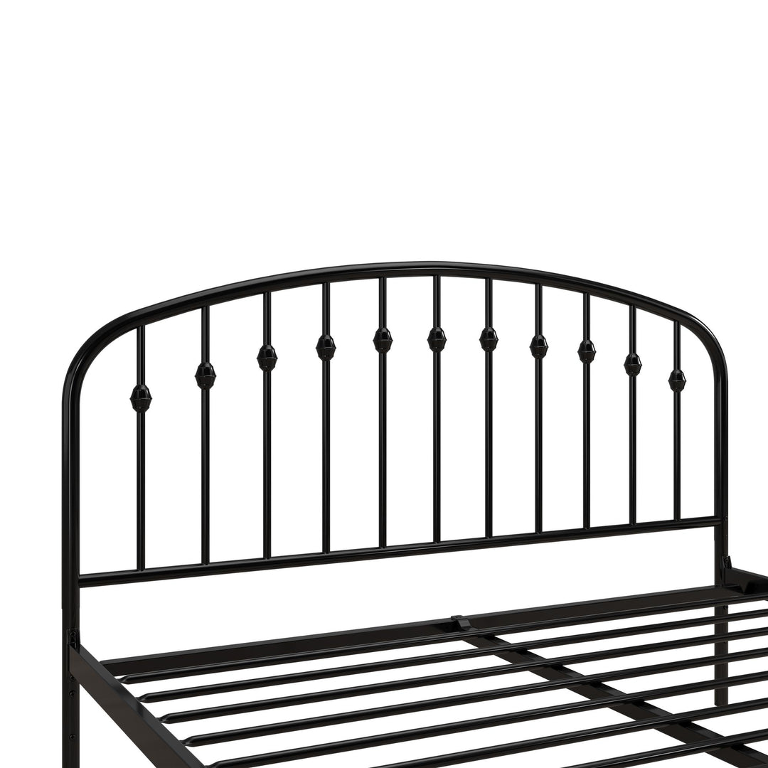 Narla Metal Platform Bed Frame - Black - Queen