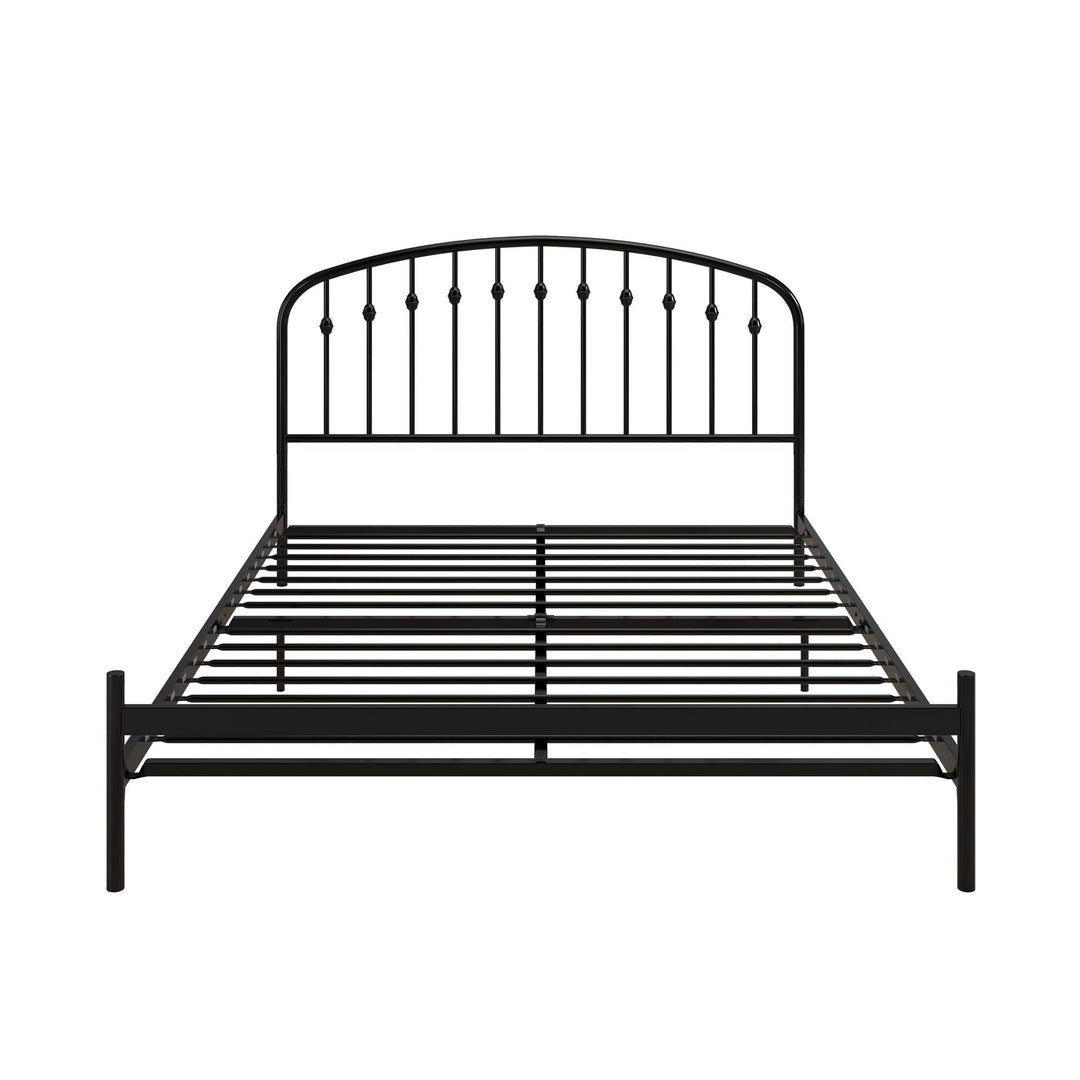 Narla Metal Platform Bed Frame - Black - Queen