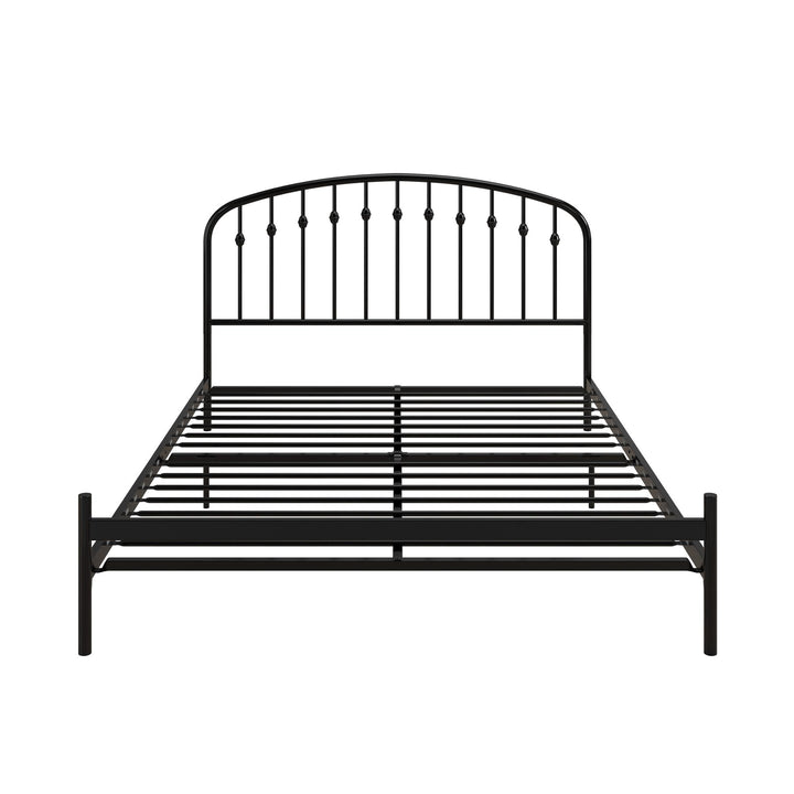 Narla Metal Platform Bed Frame - Black - Queen