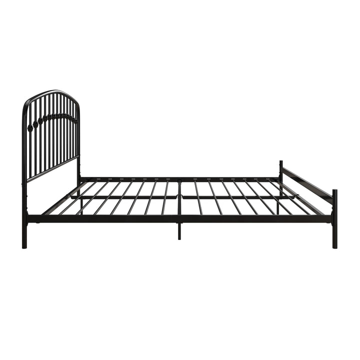 Narla Metal Platform Bed Frame - Black - King