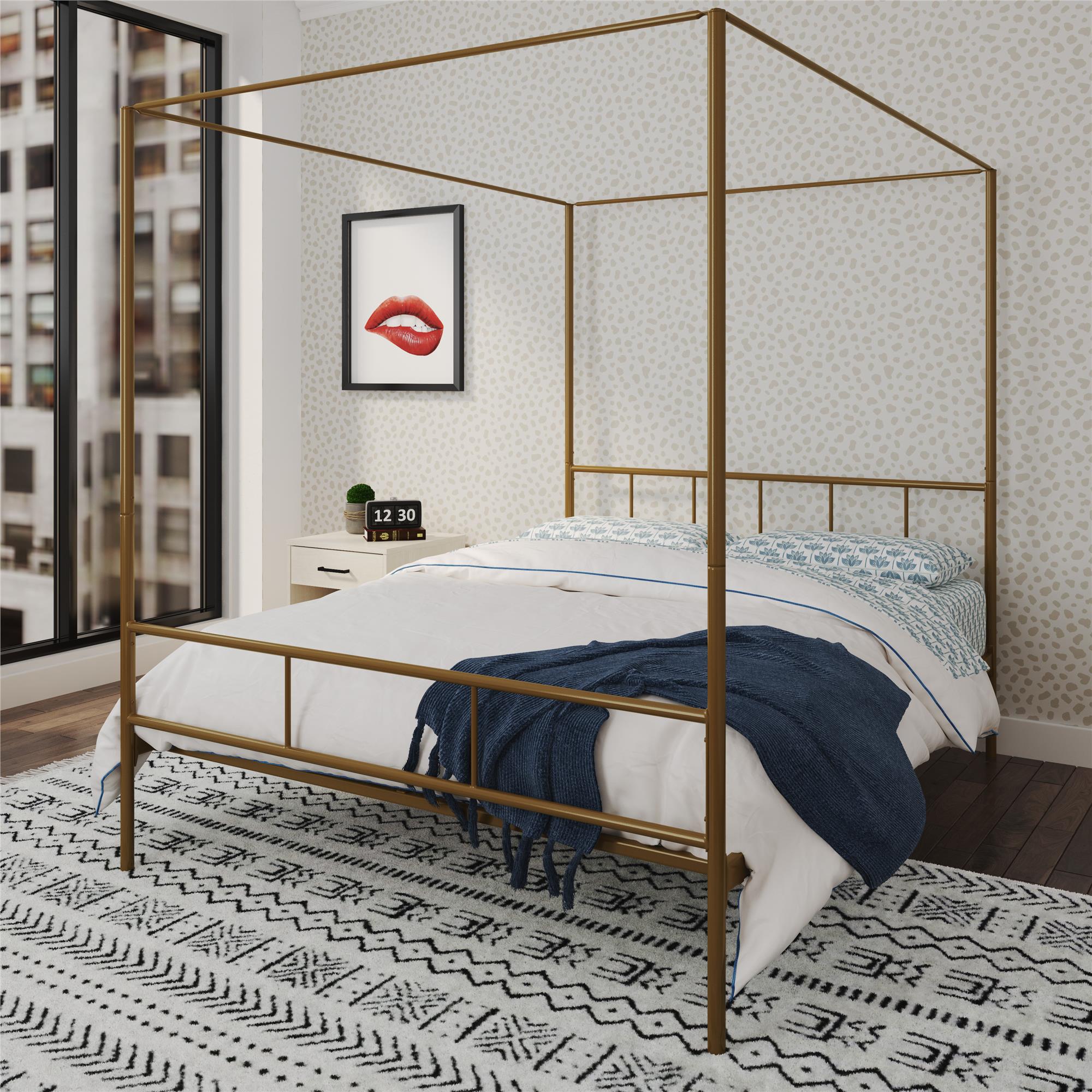 Dhp deals canopy bed gold