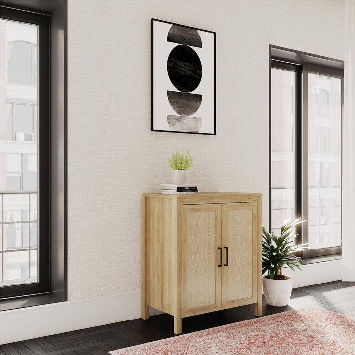 Amberly 2 Door Accent Cabinet - Natural