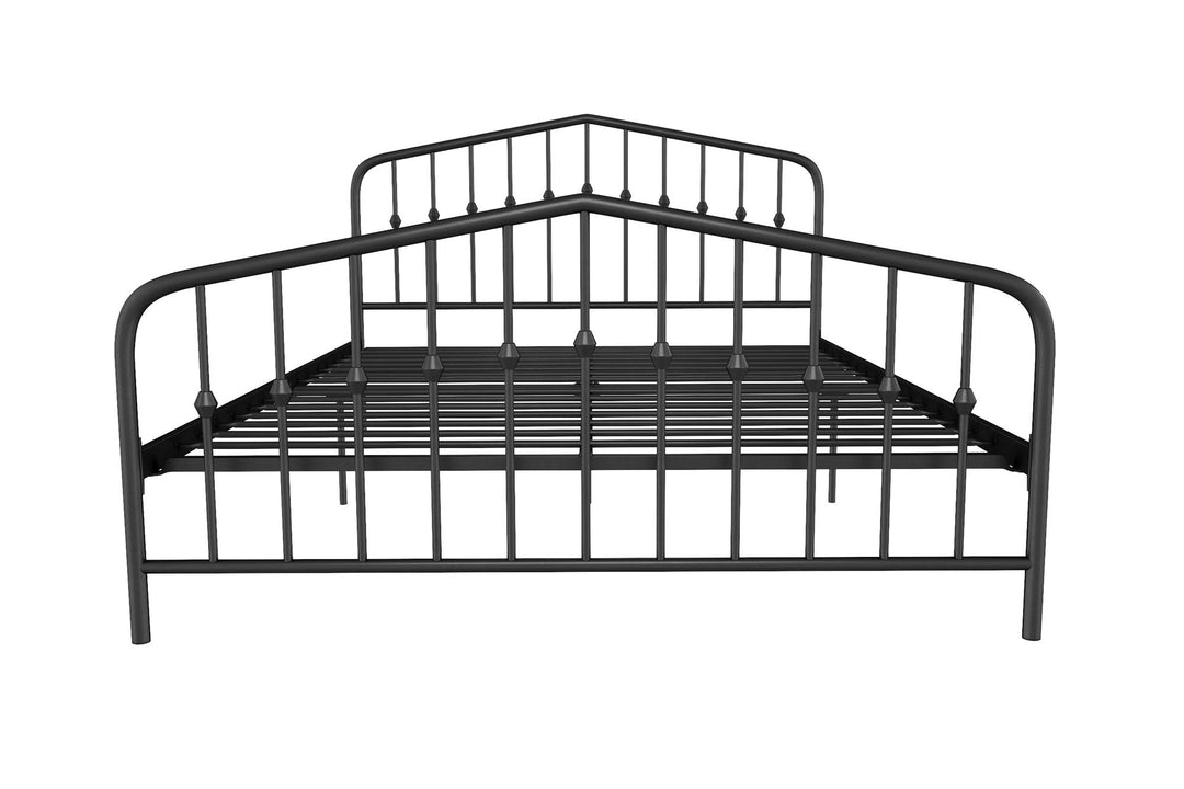 Bushwick Metal Bed - Black - Queen