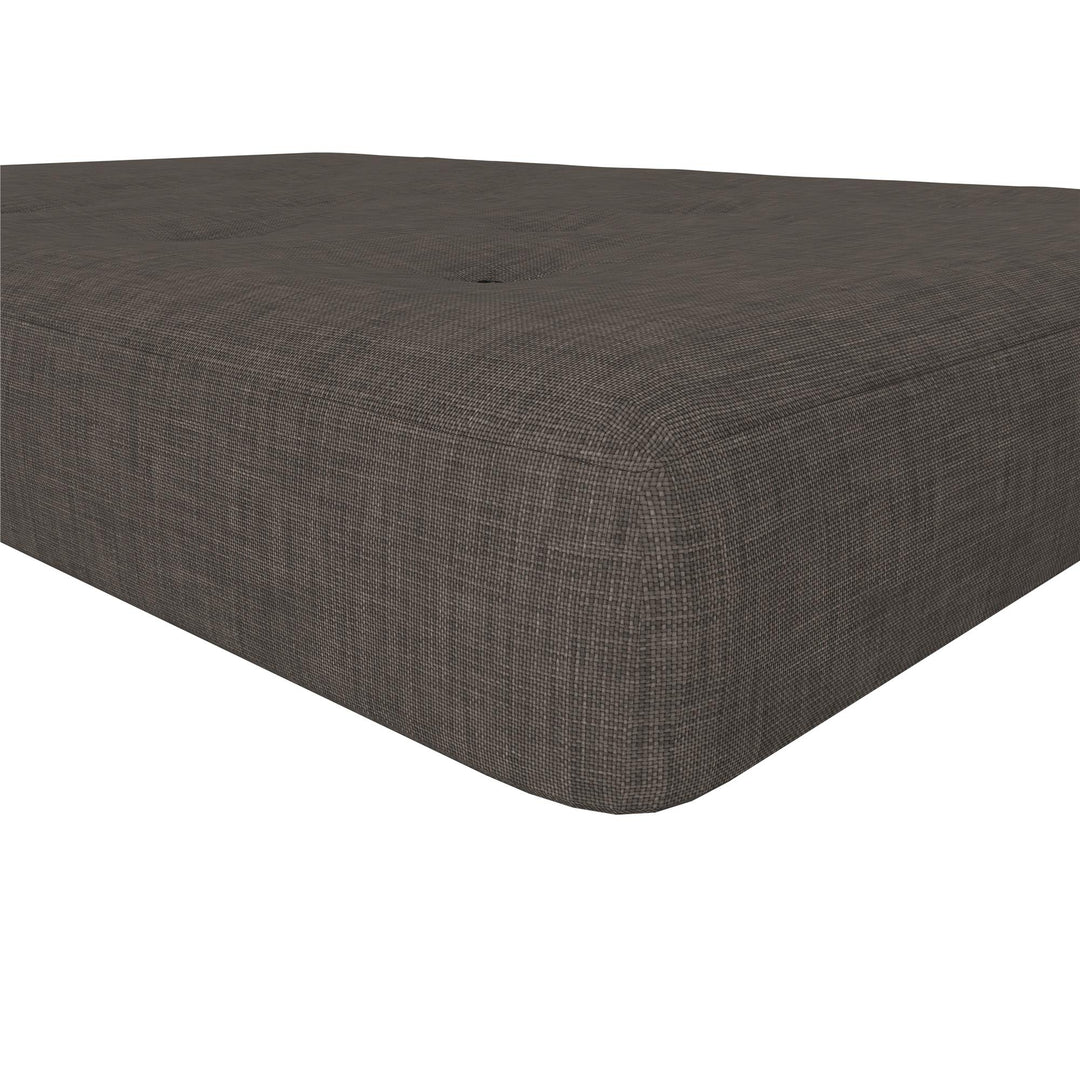 Braga 8-Inch Pocket Spring Coil Futon Mattress - Taupe - Full