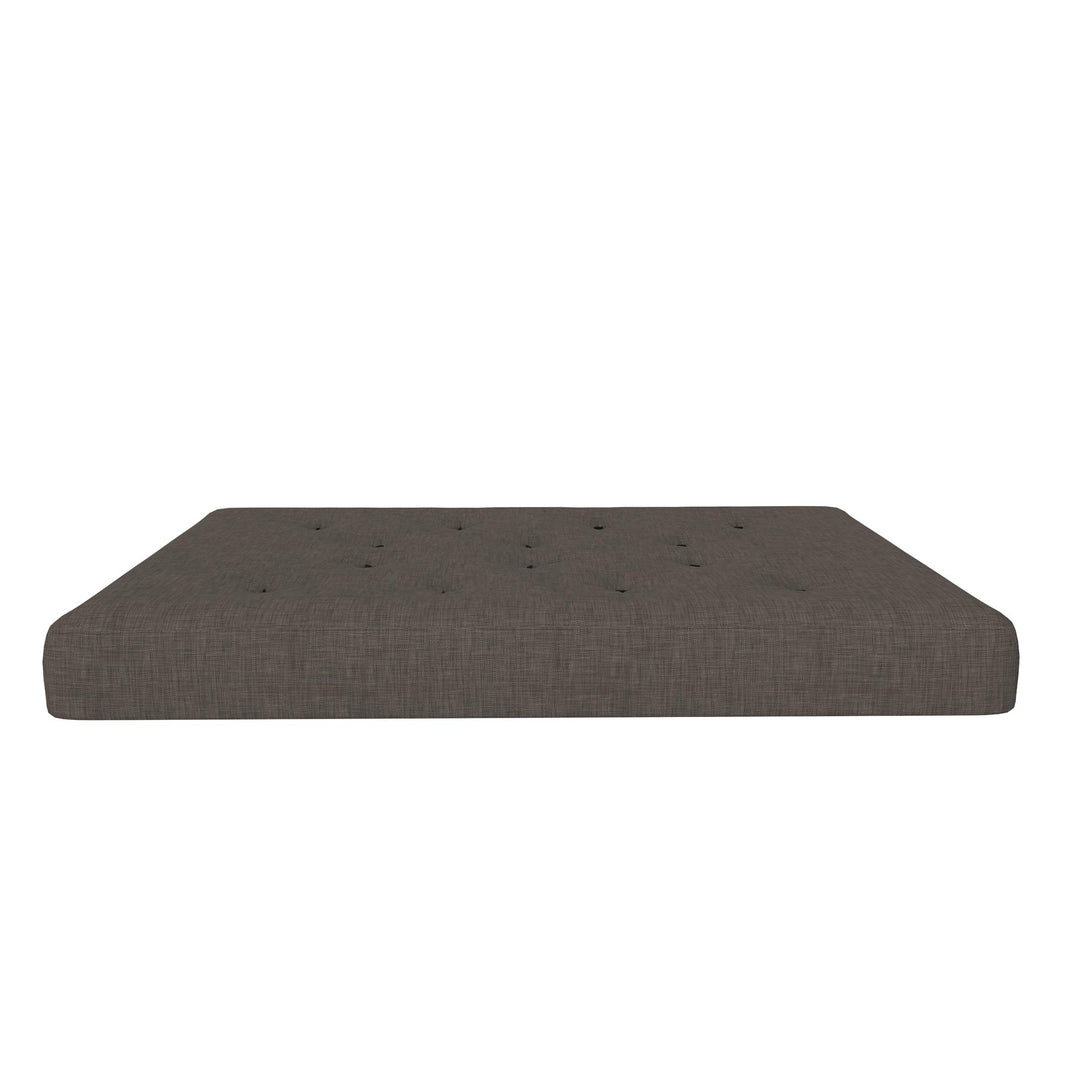 Braga 8-Inch Pocket Spring Coil Futon Mattress - Taupe - Full